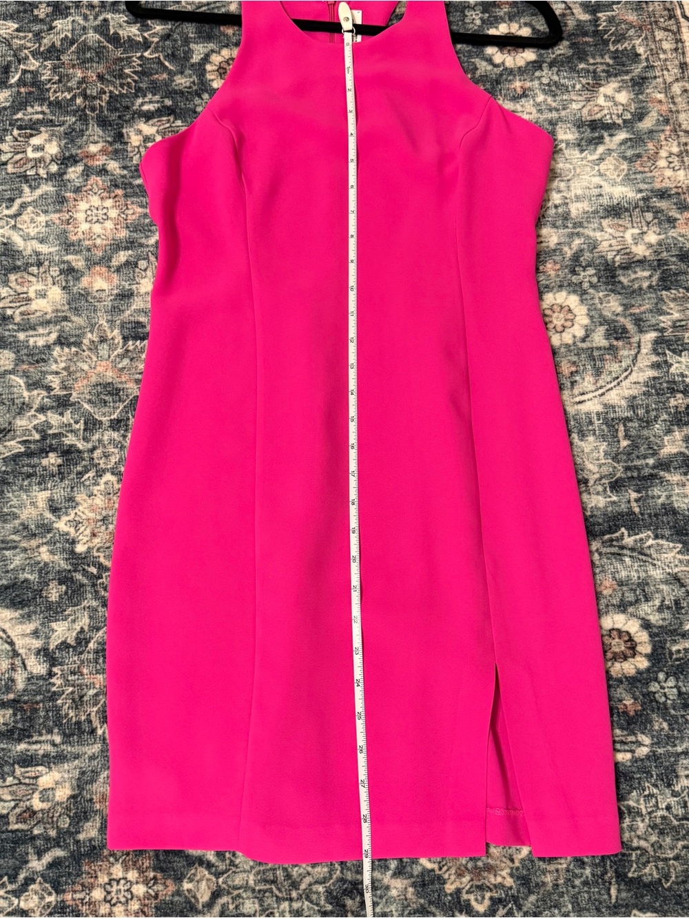 ๐ฆ Amanda Uprichard| EUC Colada Hot Pink Racerback Mini Dress S - Picture 5 of 7
